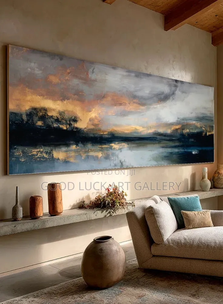 Modern Long Canvas Art