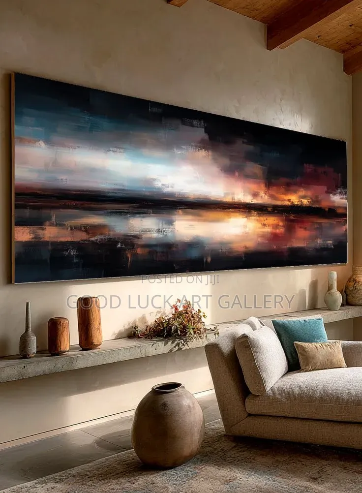 Modern Long Canvas Art