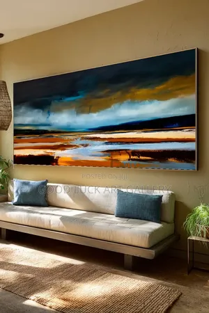 Modern Long Canvas Art