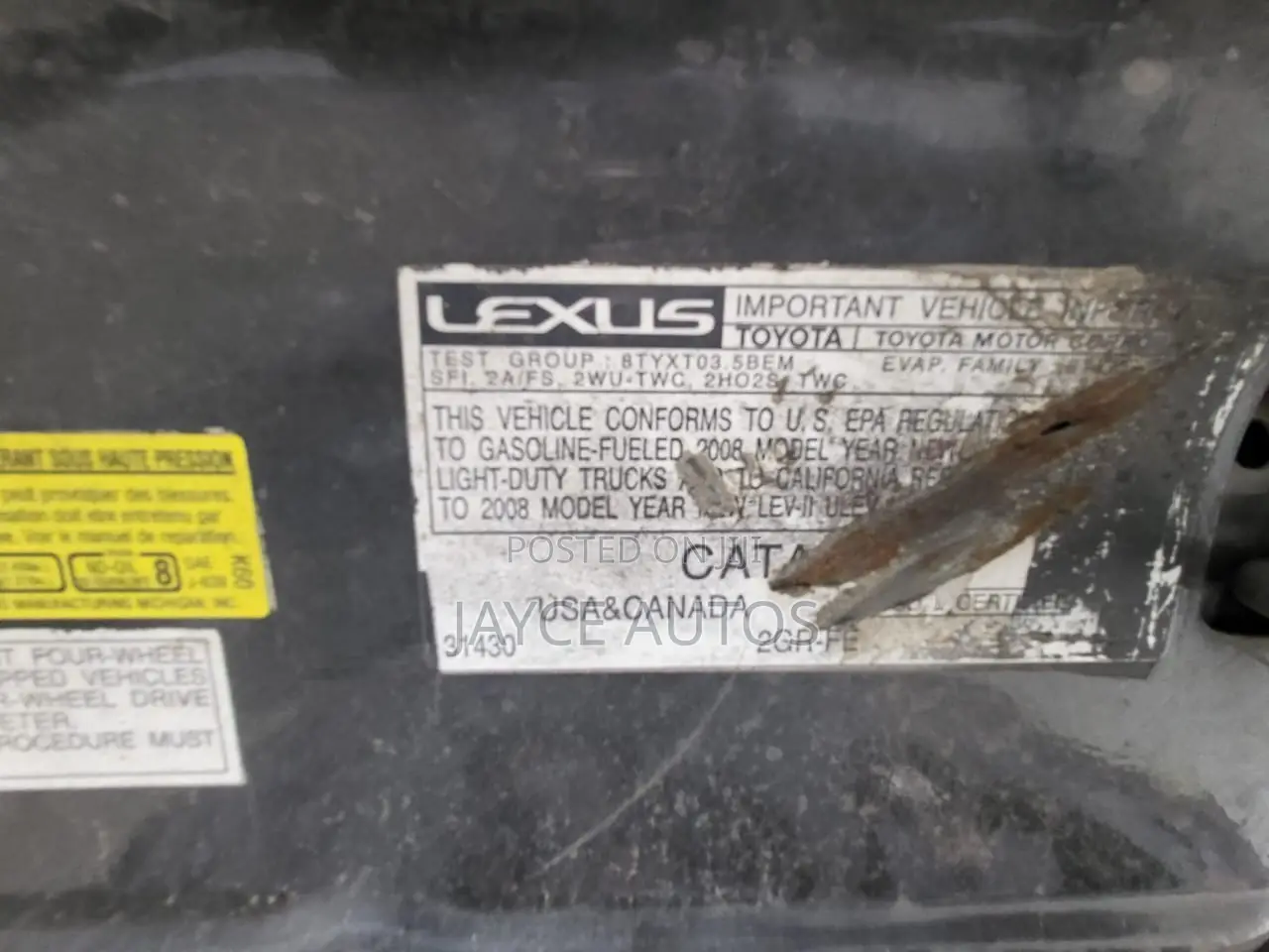 Lexus RX 330 2006 Black