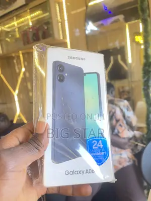 New Samsung Galaxy A06 64 GB Black
