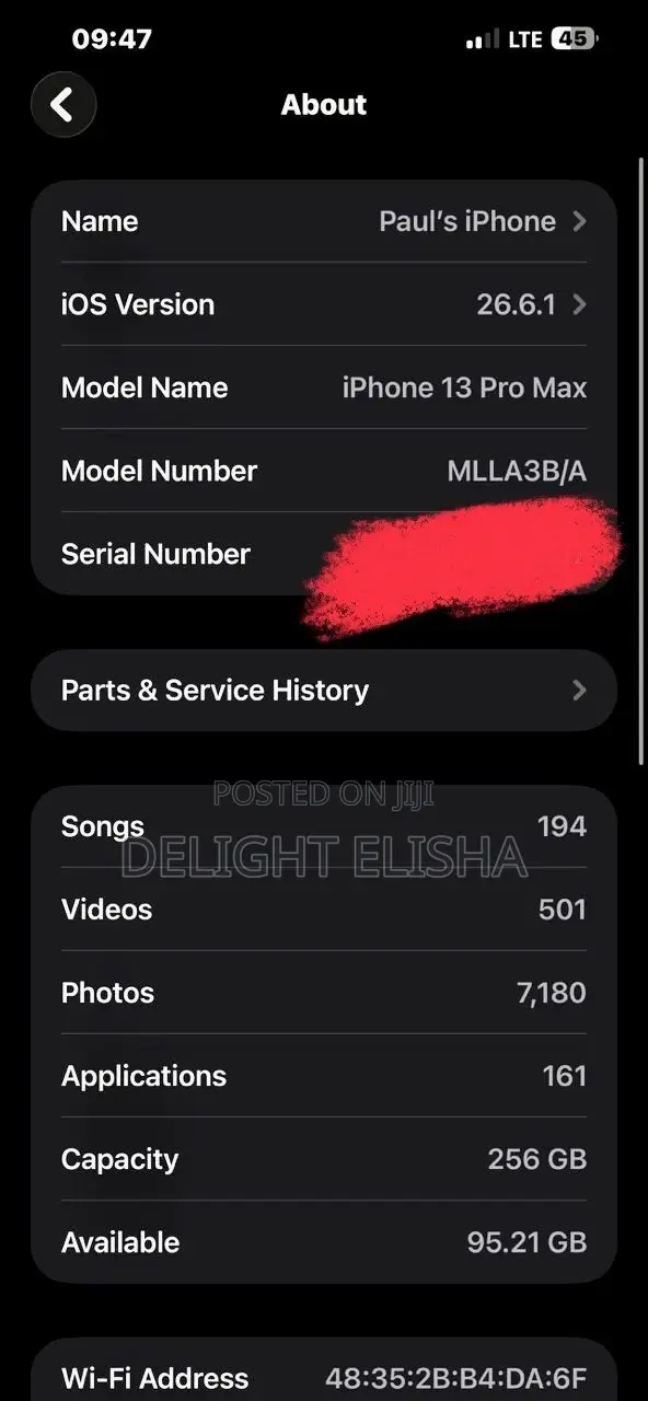 Apple iPhone 13 Pro Max 256 GB Gray