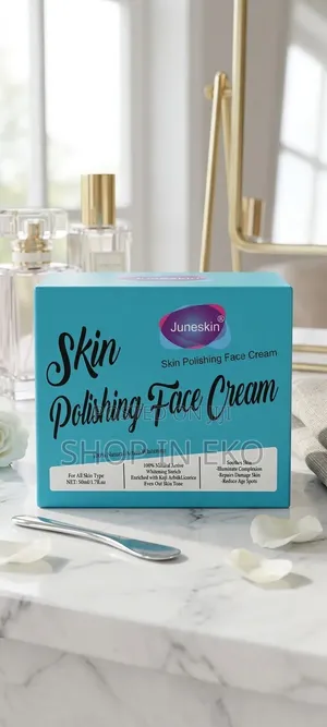 Juneskin Skin Polishing Face Cream With Kojic Acid, Arbutin – 50ml