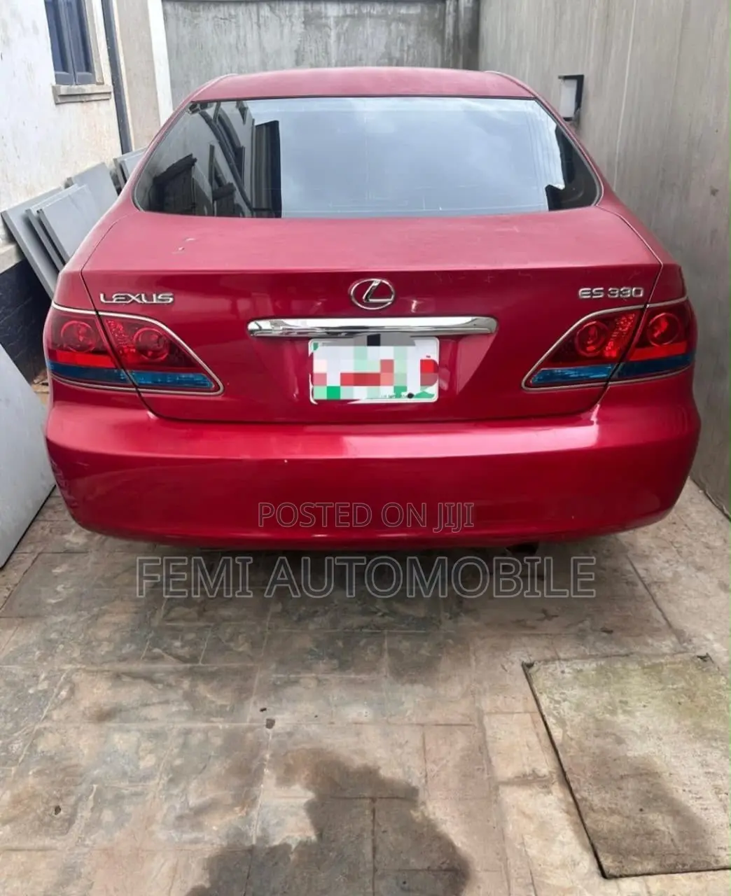 Lexus ES 2005 Red