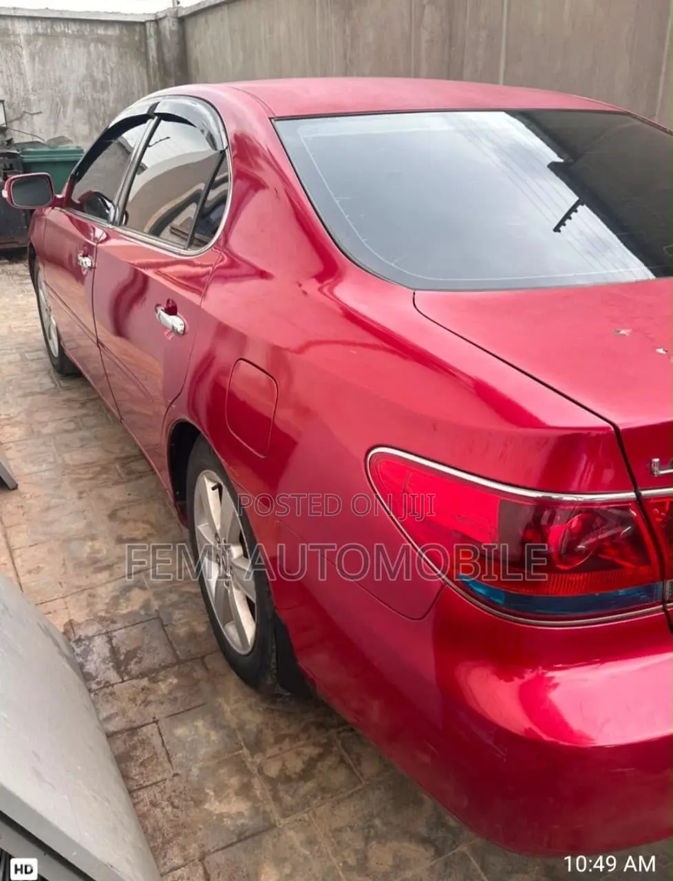 Lexus ES 2005 Red