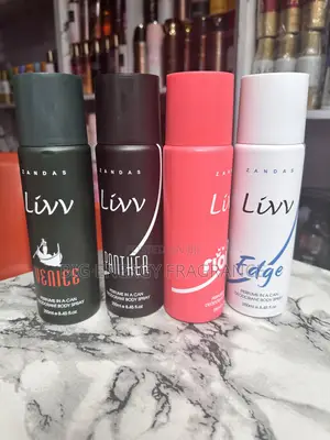 Zandas Livv Perfume in a Can Deodorant Body Spray 250ml