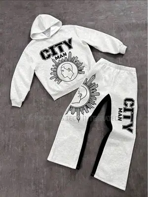 City Quality 2pcs Hoodie With Joggers Pant