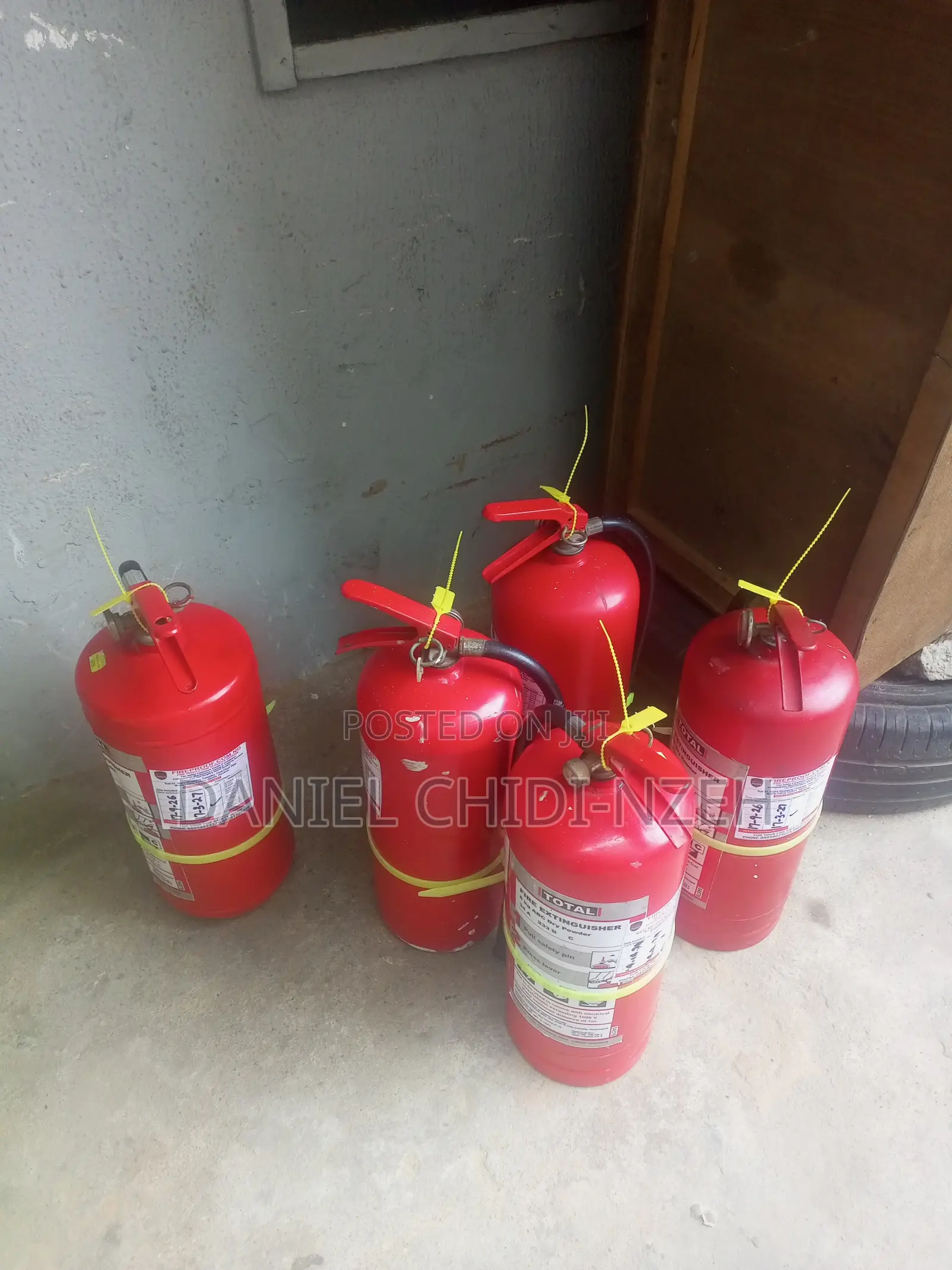 6kg DCP Fire Extinguisher With Wall Bracket