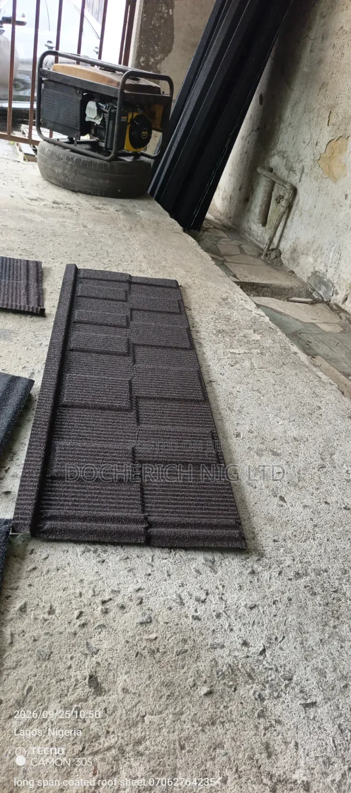 Brown Shingle Stone Coated Roofing