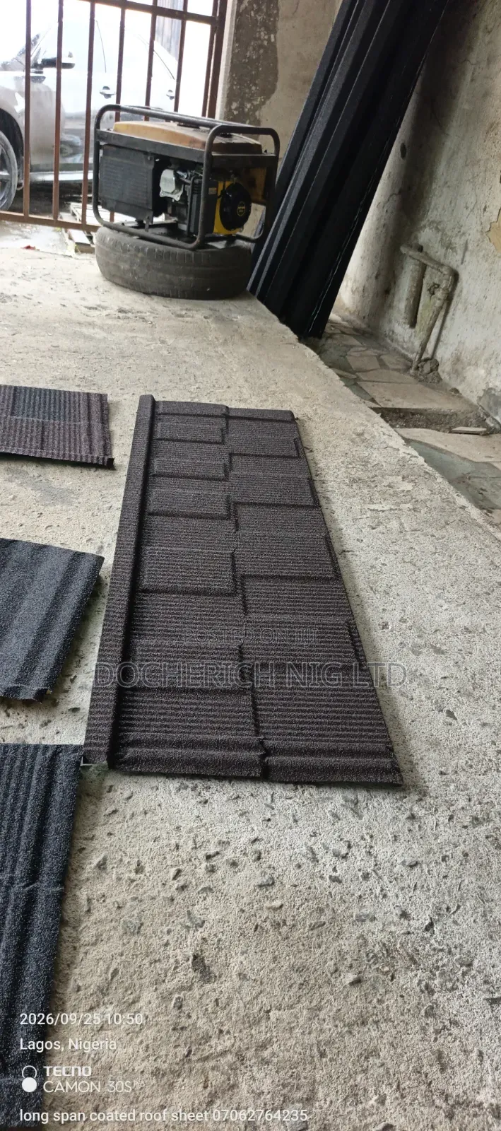 Brown Shingle Stone Coated Roofing