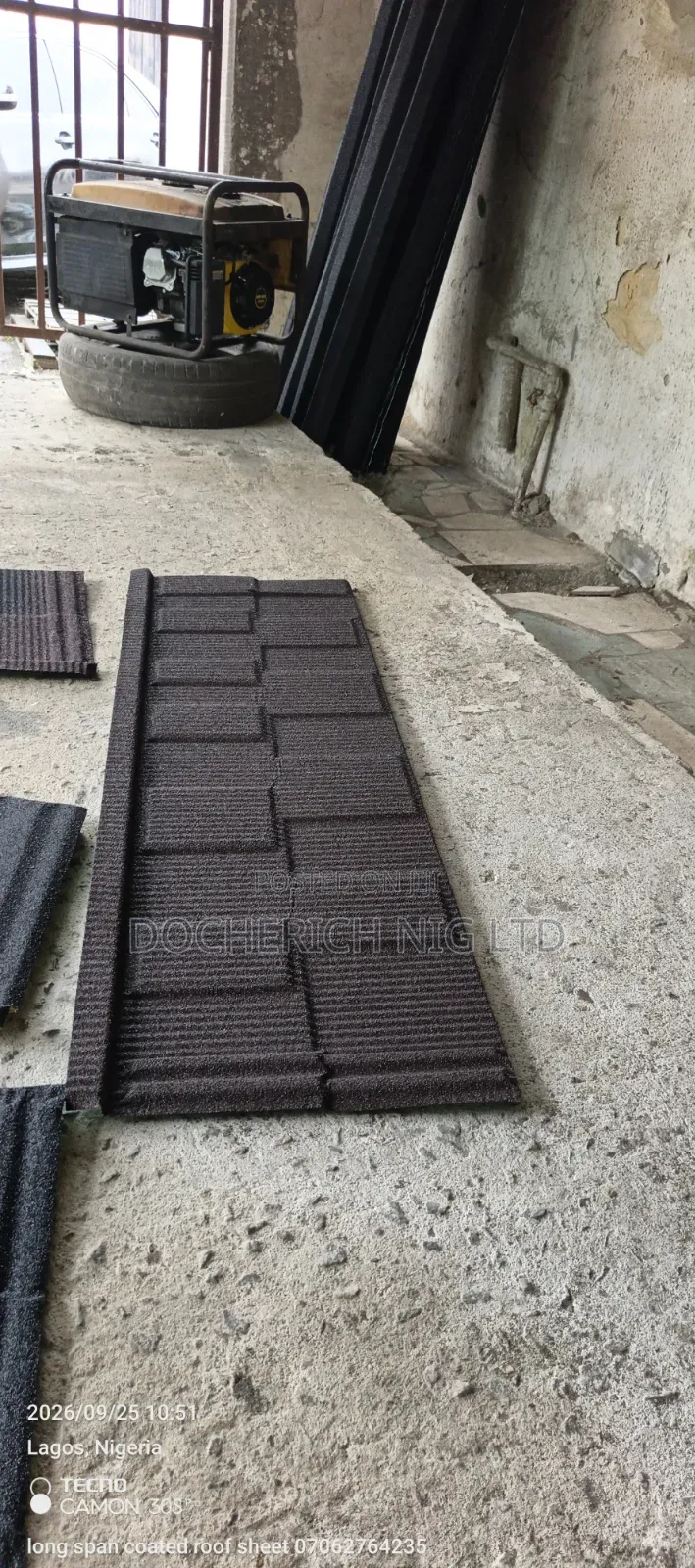 Cool Brown Shingle Stone Coated Roofing Sheet