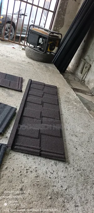 Cool Brown Shingle Stone Coated Roofing Sheet