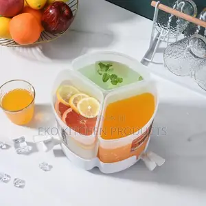 Rotating Drink Dispenser With Taps