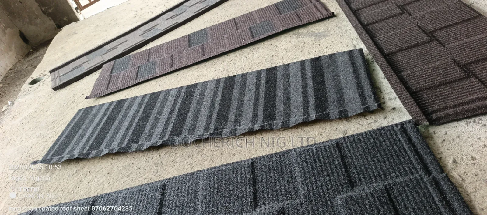 Black Classic Stone Coated Roofing