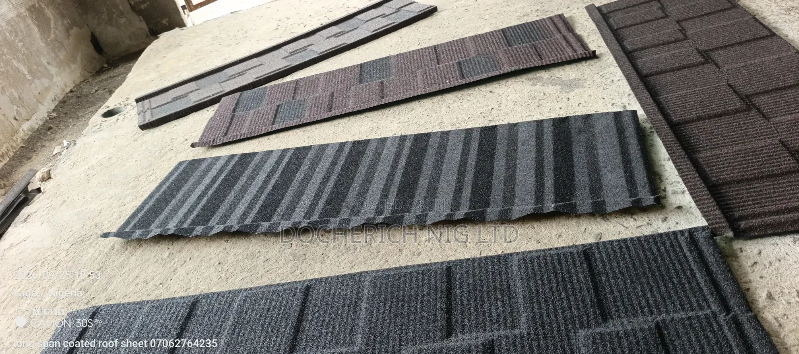 Black Classic Stone Coated Roofing