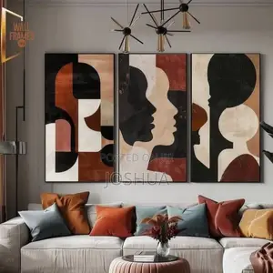 Split Foreign Canvas Art Wooden Wall Frames