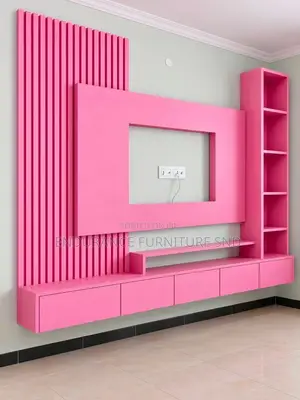 Stylish TV Stand Made With Quality HDF. Strong, Modern,