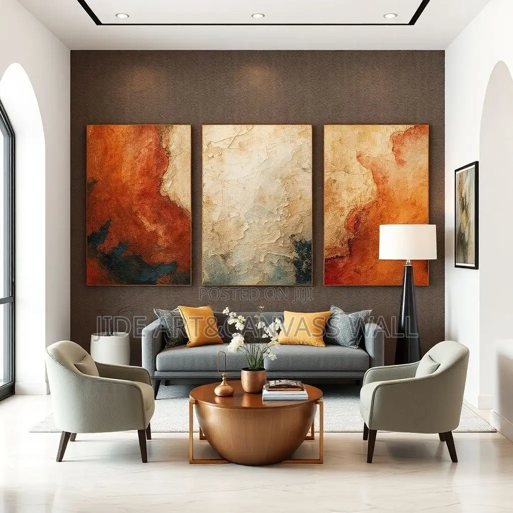 Split Foreign Canvas Art Wooden Wall Frames
