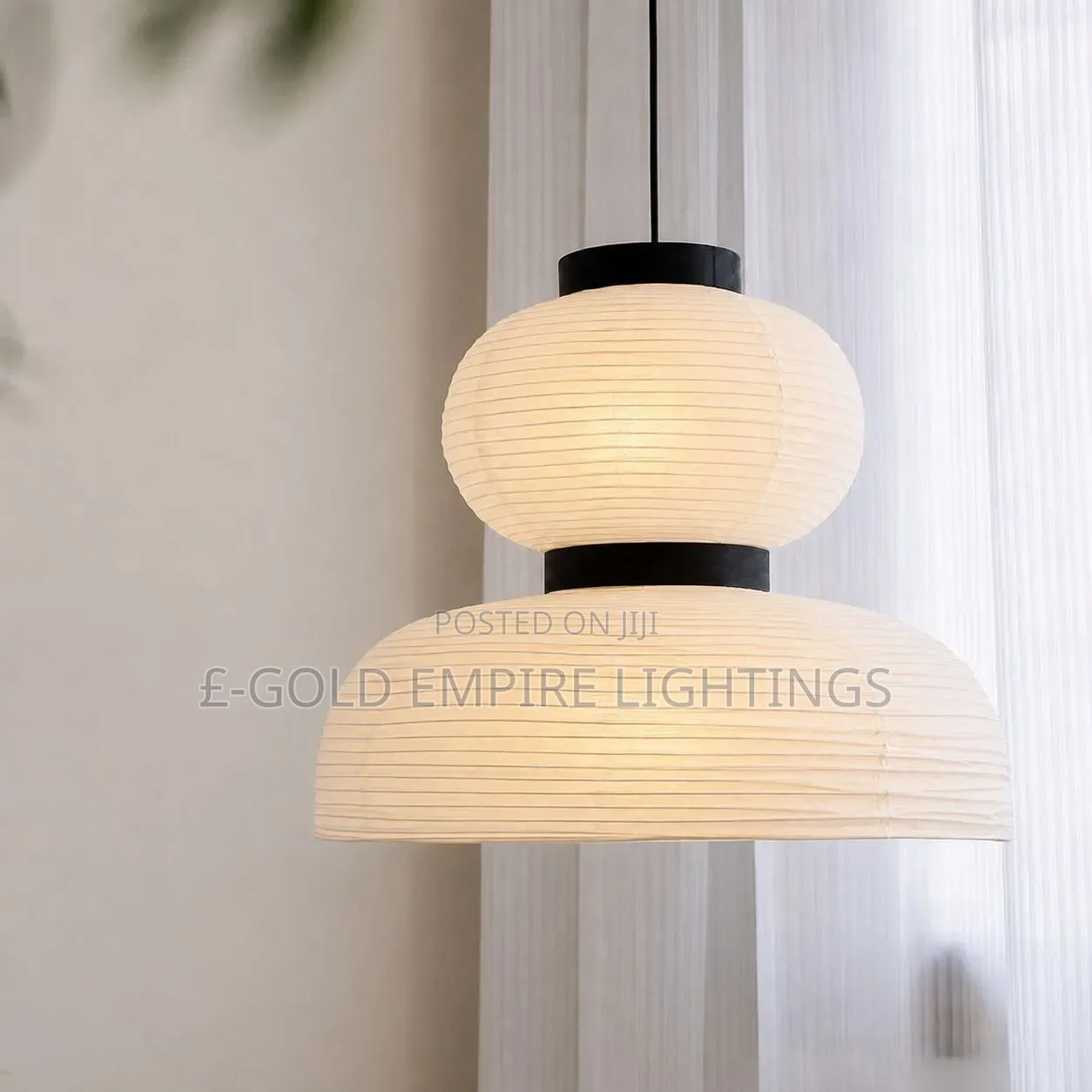 Modern LuxuryDouble Layer Pendant Light –Elegant Ceiling Hanging Light