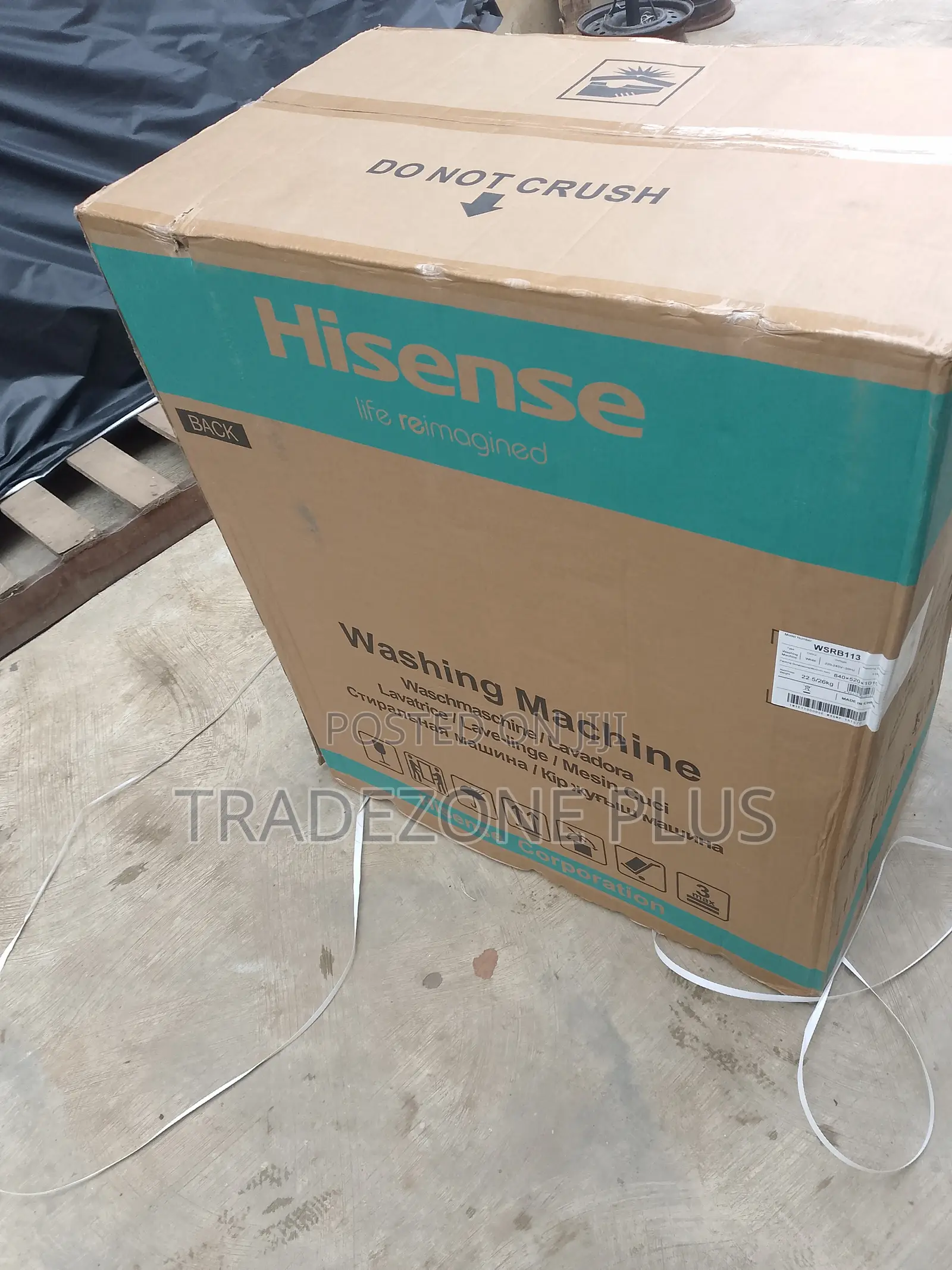 Hisense 11KG Top Loading Manual Washer