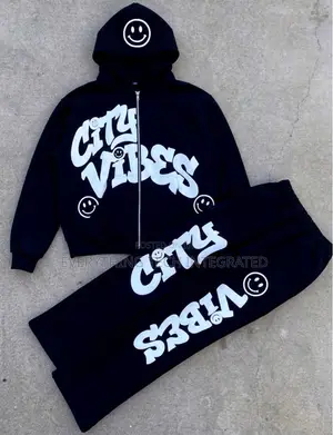 City Vibes Quality Hoodie With Joggers Pant