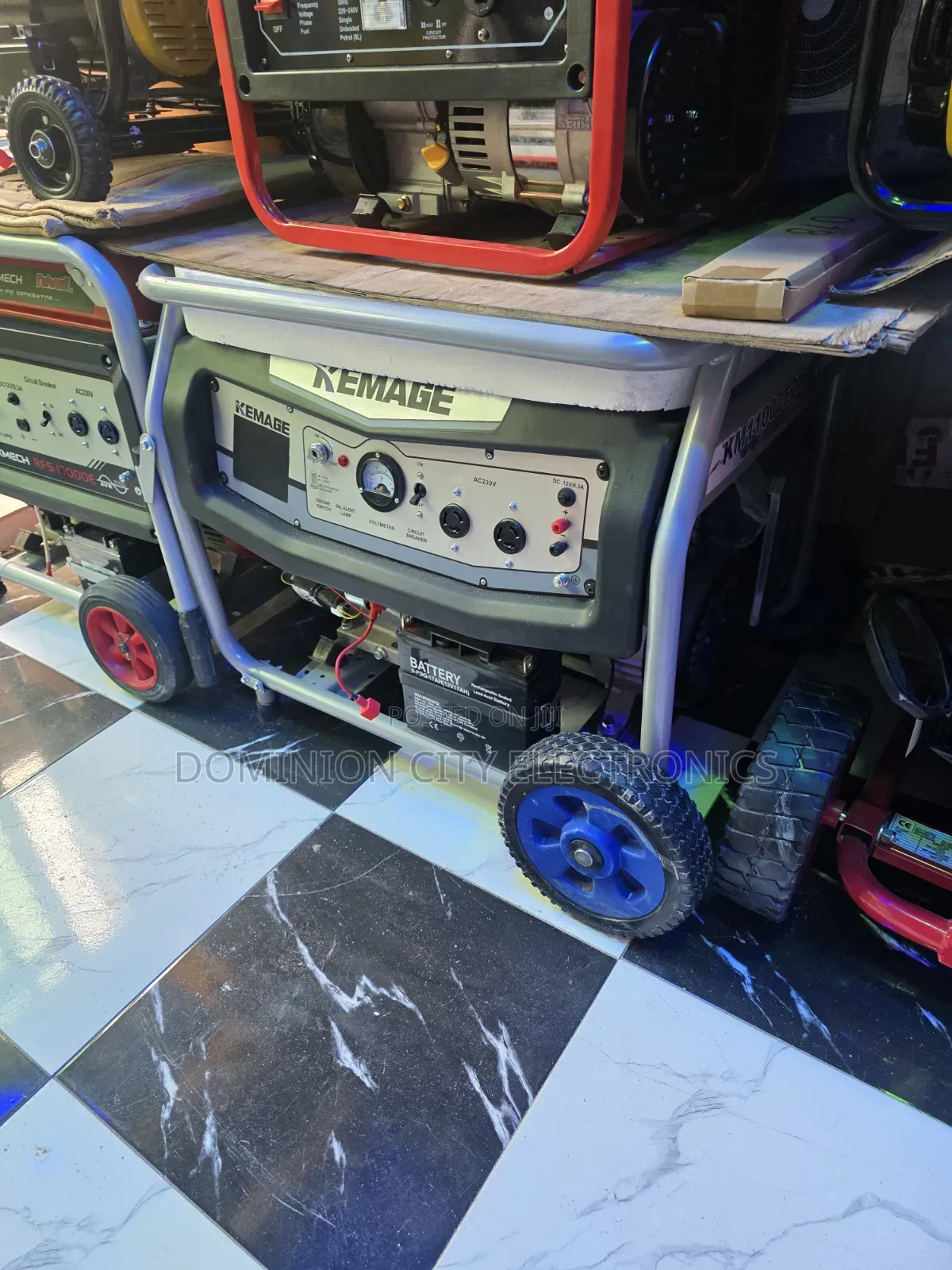 Original Remote Control Kemage Petrol Generator 10kva 100%copper Coil