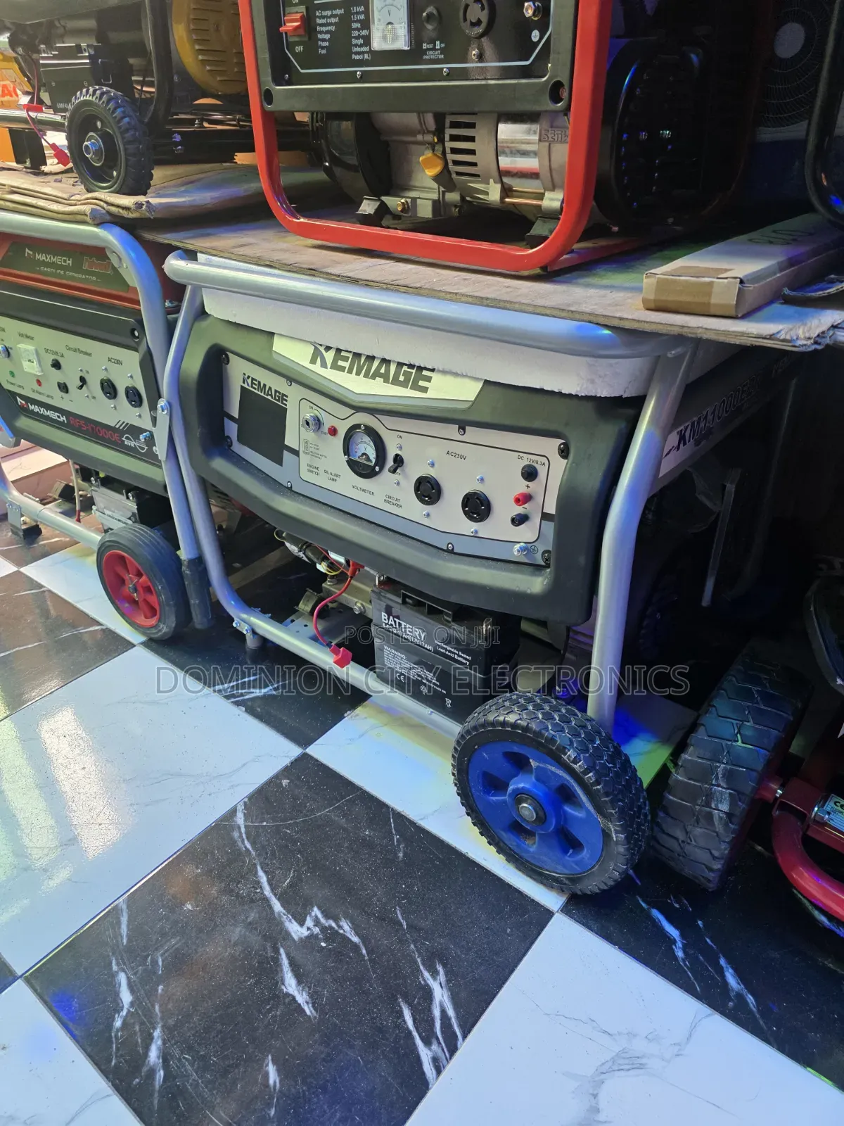 Original Remote Control Kemage Petrol Generator 10kva 100%copper Coil