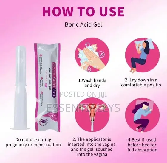 Boric Acid Gel for Yeast Infection Odour Control