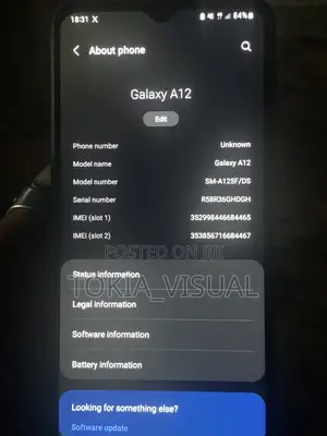 Samsung Galaxy A12 64 GB Black