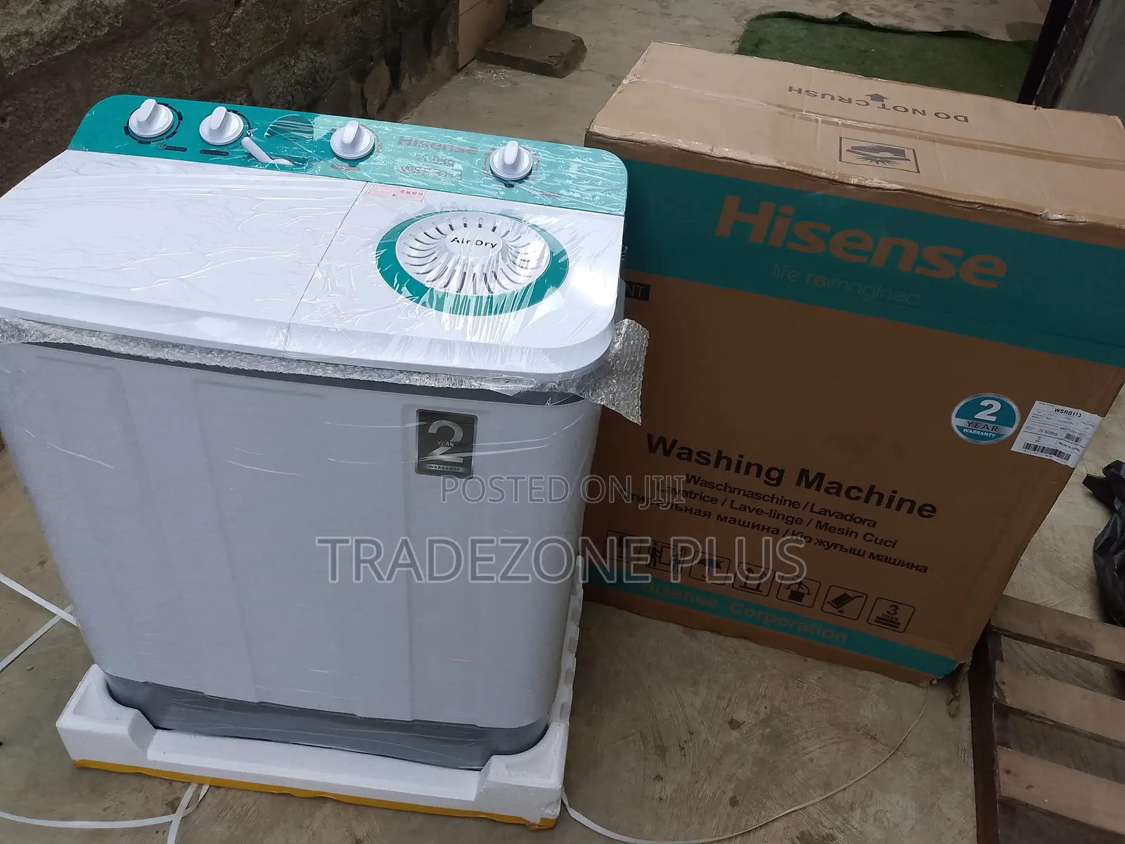 Hisense 11KG Top Loading Washing Machine