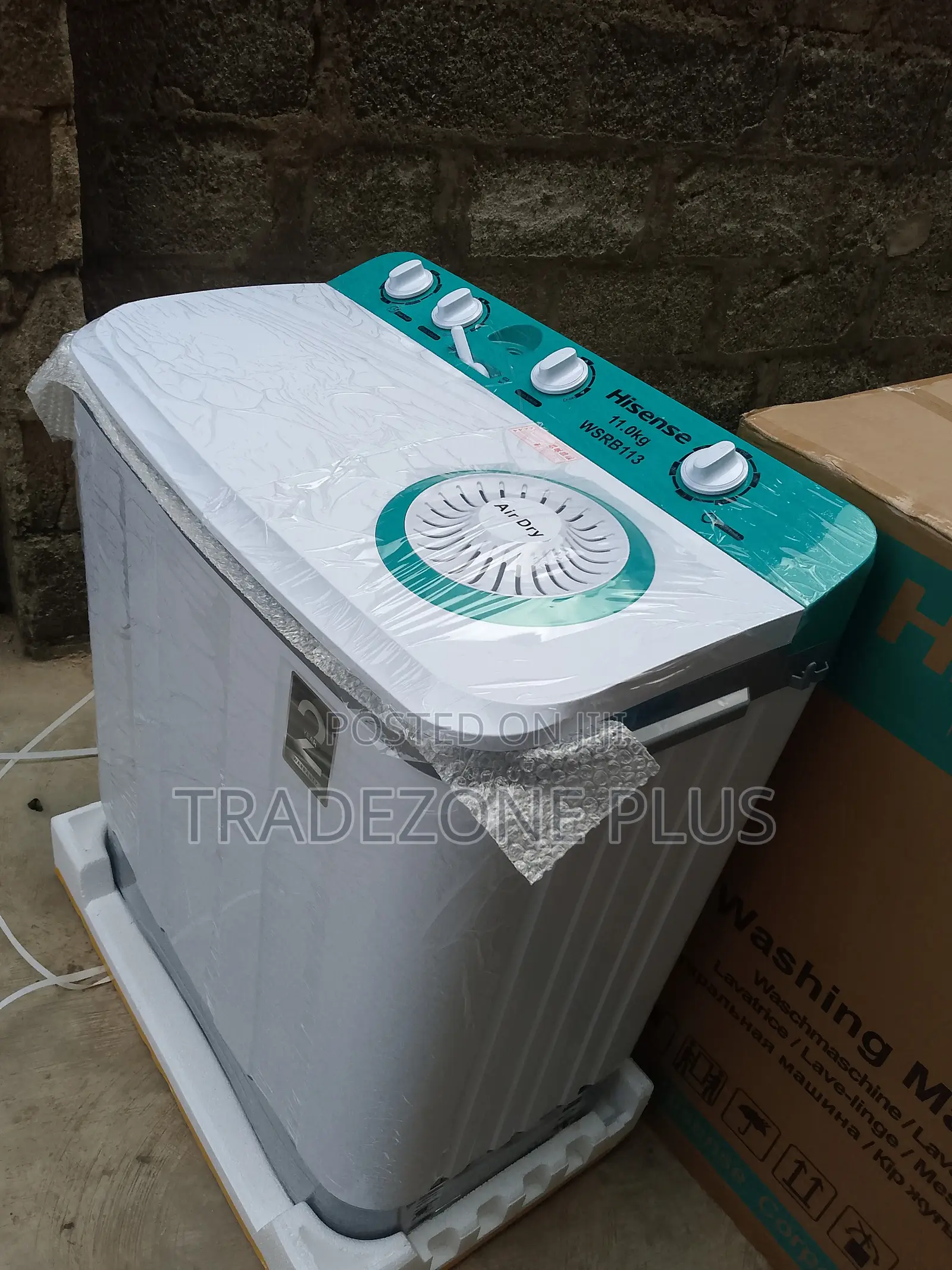 Hisense 11KG Top Loading Washing Machine