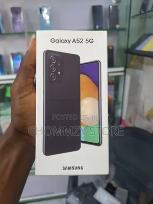 New Samsung Galaxy A52 128 GB Black