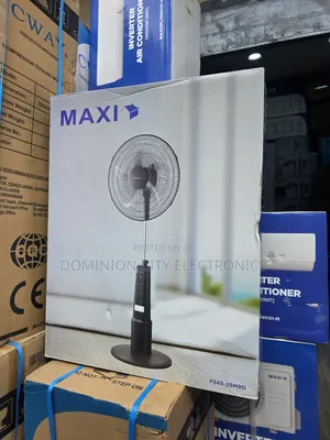 Maxi Rechargeable Standing Fan 18inch