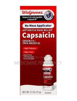 No Mess Applicator Arthritis Pain Relief Capsaicin – 2.5 Oz (71g)