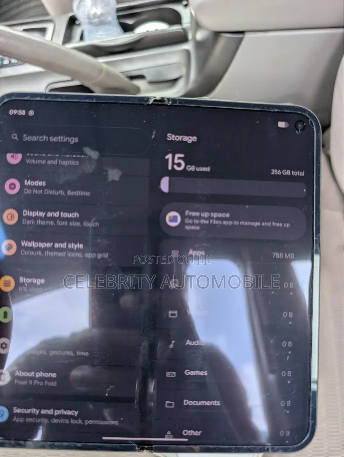 Google Pixel 9 Pro Fold 256 GB Black