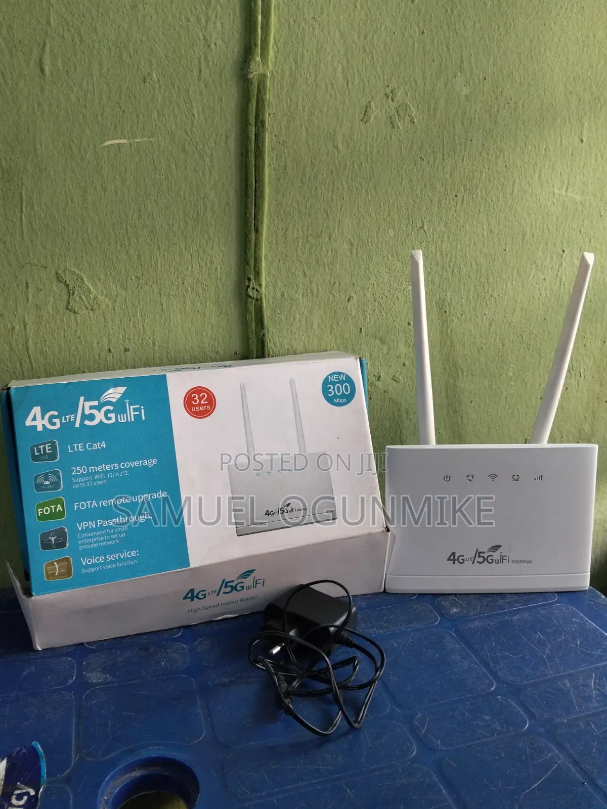 4G LTE/5G WiFi Router 300Mbps - SIM Enabled