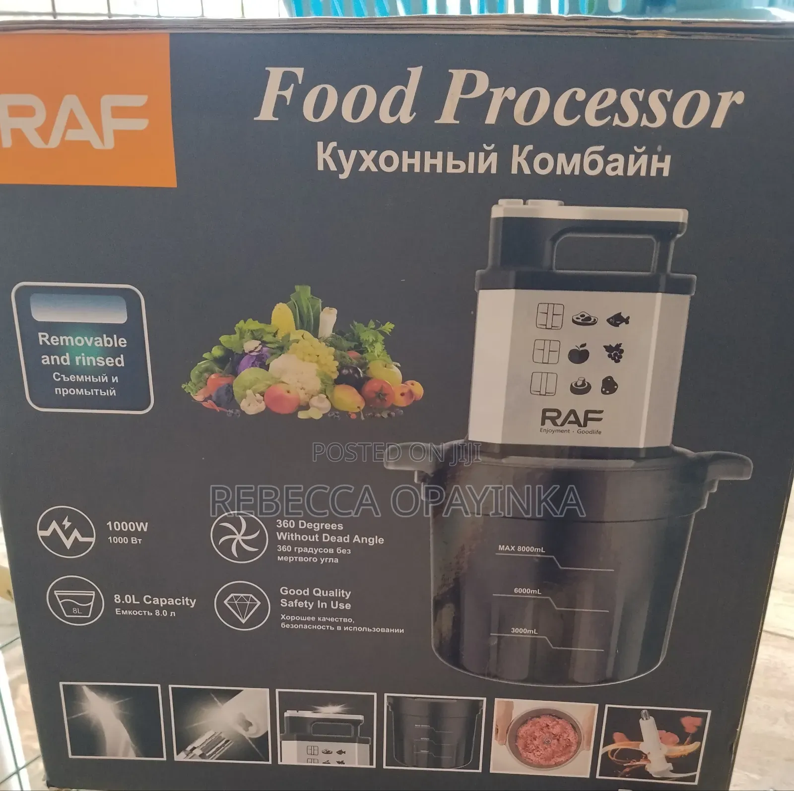 Rechargeable Food Processor