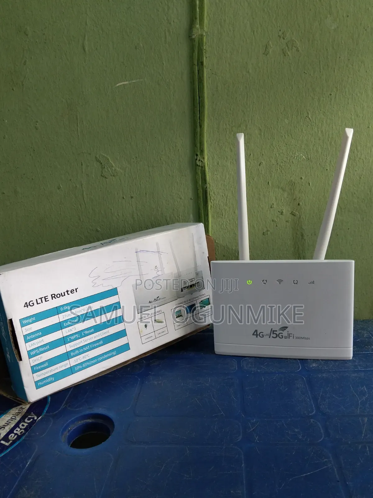 4G LTE/5G WiFi Router 300Mbps - SIM Enabled