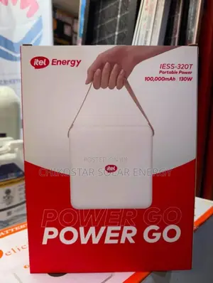 Itel Power Go Portable Power Station (IESS-320T) - 100,000mAh / 130W