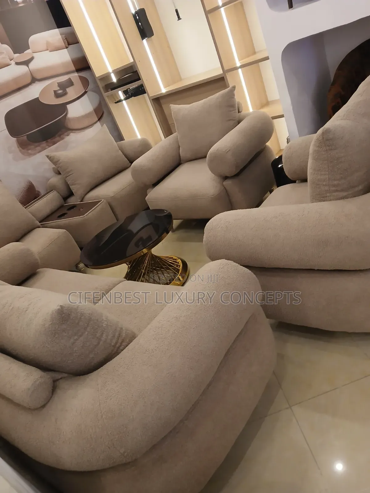 Unique Contemporary Sofa Set