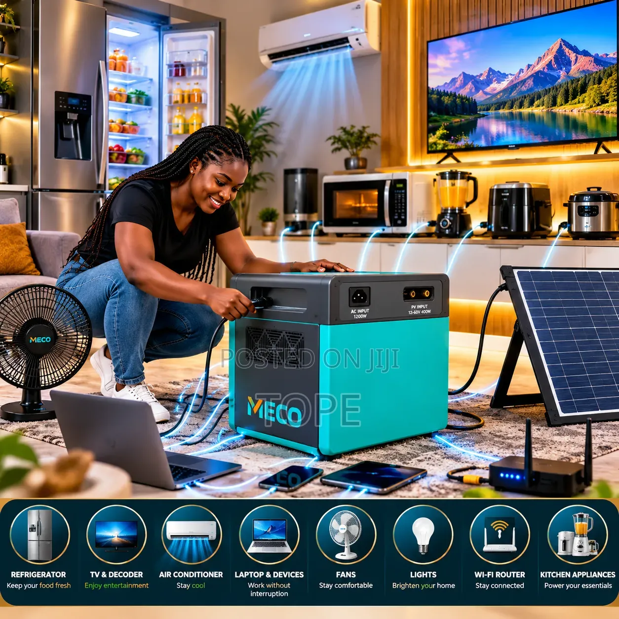 Meco Portable Solar Generators