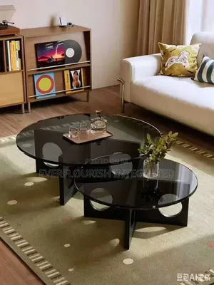 Orbit Centre Table 2in1 Black Colour