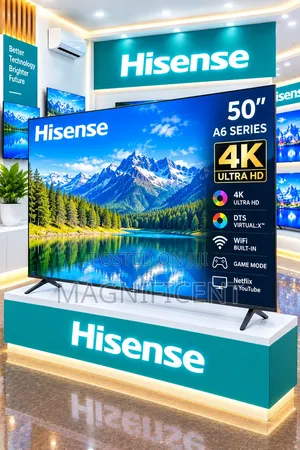 Hisense A6 Series 50′′ UHD Smart TV