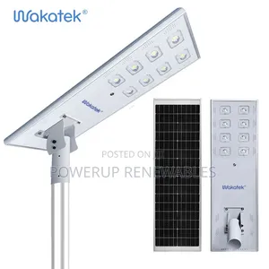Wakatek 60 Watts All-in-One Solar Streetlight.