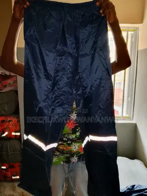 Blue Reflective Raincoat