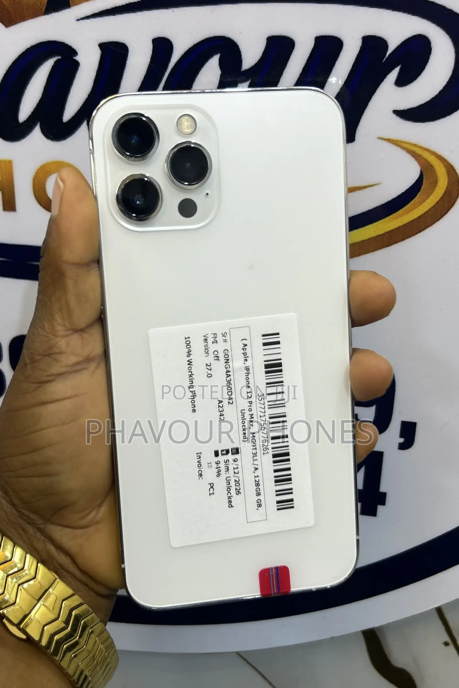Apple iPhone 12 Pro Max 128 GB White