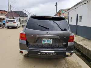 Toyota Highlander Sport 2008 Gray
