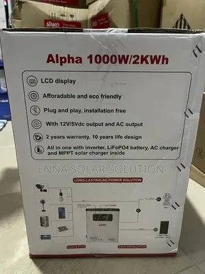 Sako 1000w/2kwh Energy Storage System (Solar Gen)