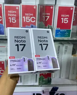 New Xiaomi Redmi Note 17 256 GB Black