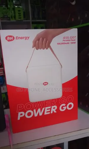 Brand New Itel Energy IESS320T Portable Power Station 100,000mAh 130W